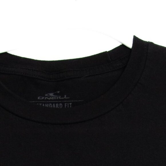 ONeill Team O'Neil Black T-Shirt Standard Fit Santa Cruz CA M - Picture 2 of 10
